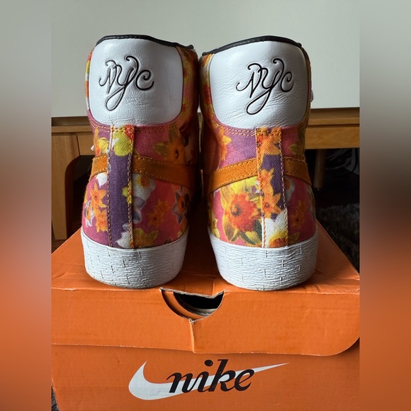 Nike SB Blazer Mid NYC Floral men’s size 11, EUC/ Like new condition. - Picture 4 of 9